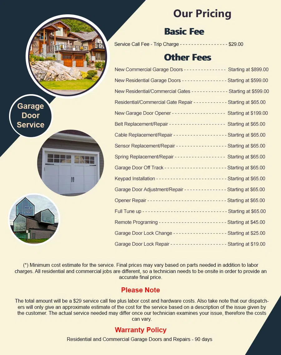 Garage Doors Store Repairs Philadelphia, PA 267-863-2515